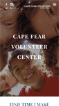 Mobile Screenshot of capefearvolunteercenter.org